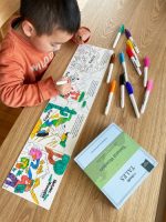 HeyDoodle: Książeczka Silikonowa do Kolorowania - Cuda Natury 3+ - obrazek 2