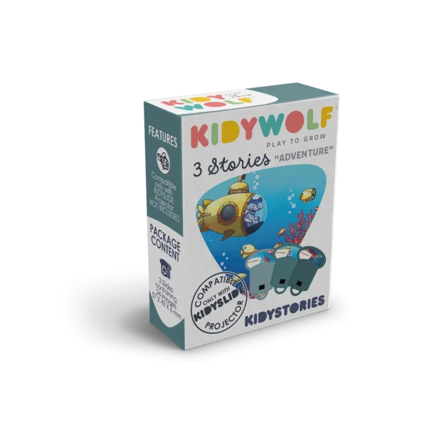 Kidywolf: KIDYSTORIES slajdy do projektora Kidyslide Adventure