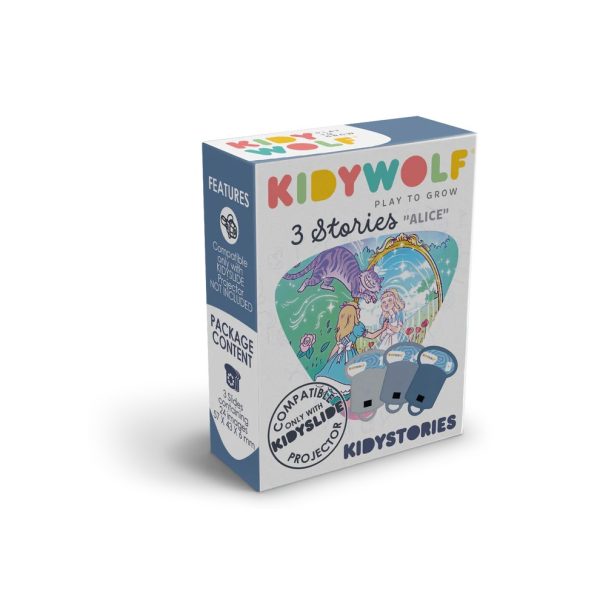 Kidywolf: KIDYSTORIES slajdy do projektora Kidyslide Alice