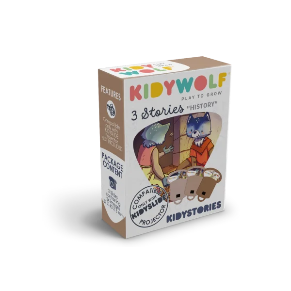 Kidywolf: KIDYSTORIES slajdy do projektora Kidyslide History