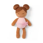 LullaBaby: Mini Bath Doll – laleczka przytulanka do KĄPIELI – szatynka - obrazek 5