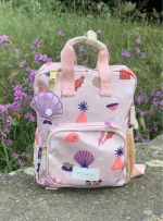 Play&Store: mini plecak z regulowanymi uchwytami Shells Pink - obrazek 2