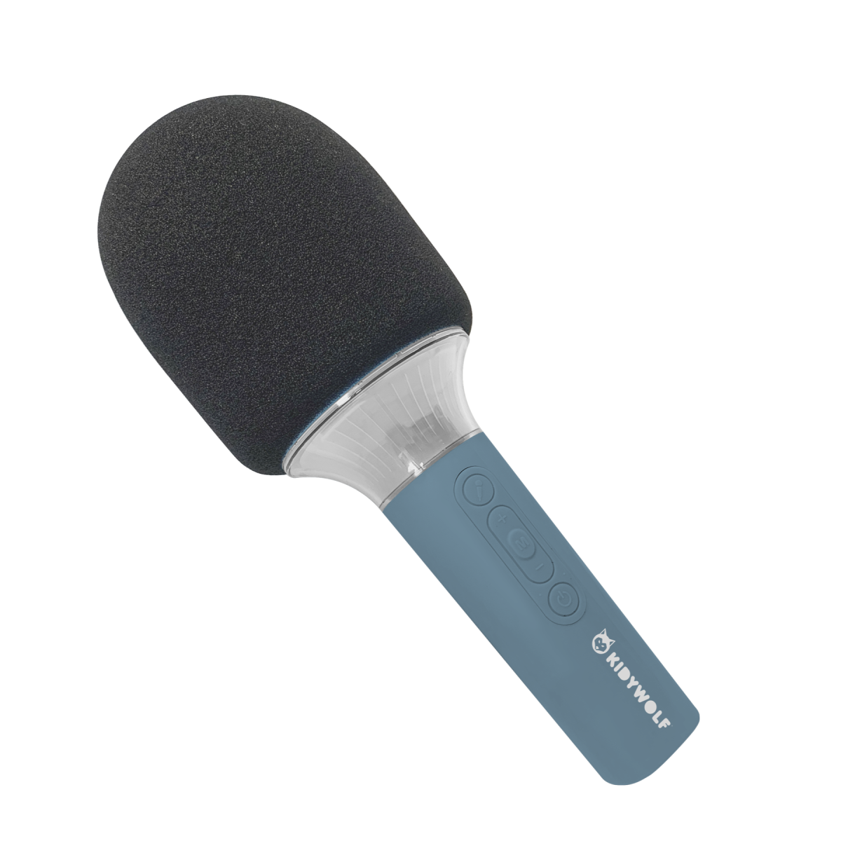 Kidywolf: Kidymic mikrofon do karaoke z modulacją niebieski - obrazek 1