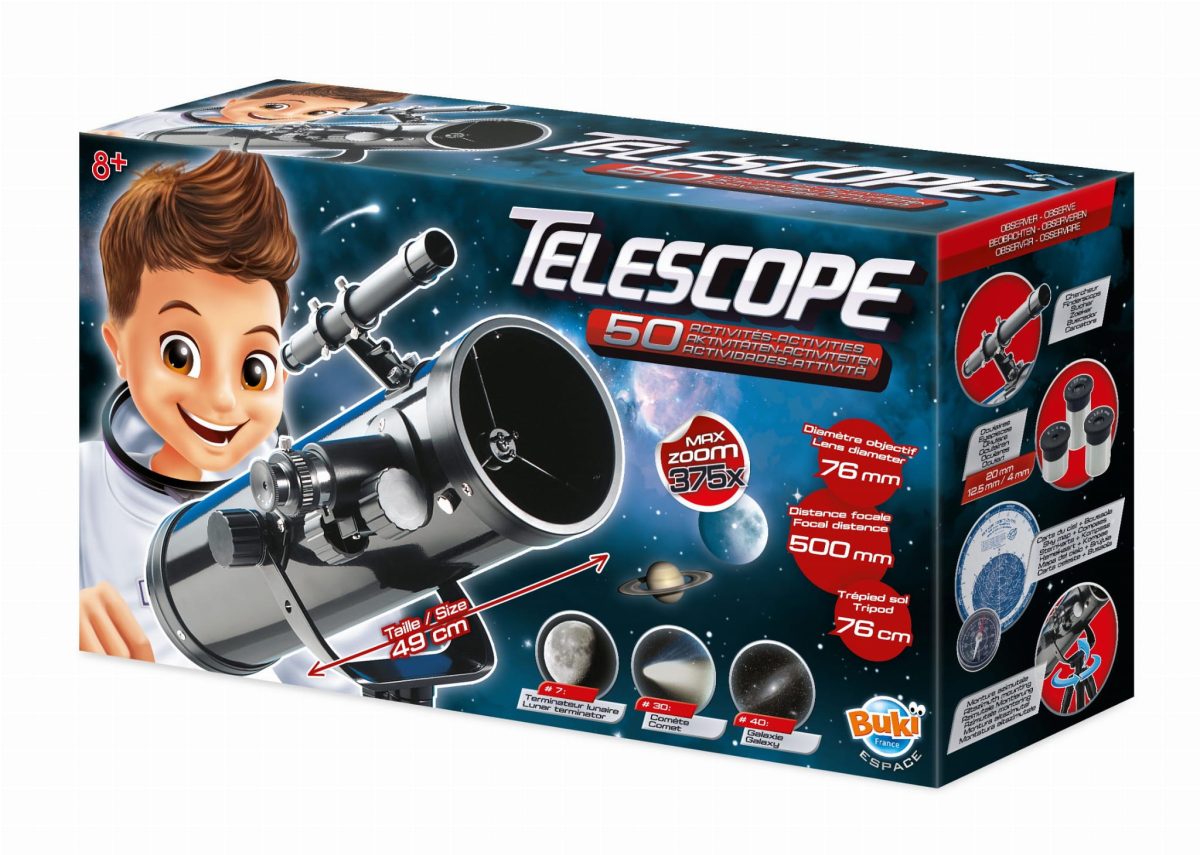 Buki: Teleskop zwierciadlany - 50 doświadczeń - obrazek 1