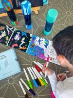 HeyDoodle: Książeczka Silikonowa do Kolorowania - Zwierzęta na Niebie, Ziemi i w Wodzie - obrazek 3