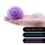 Schylling: włochaty gniotek sensoryczny Fuzz Ball Flower Power - obrazek 3