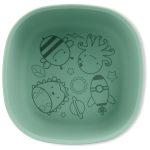 Skip Hop Miska dla Dziecka Silikonowa Squad Green