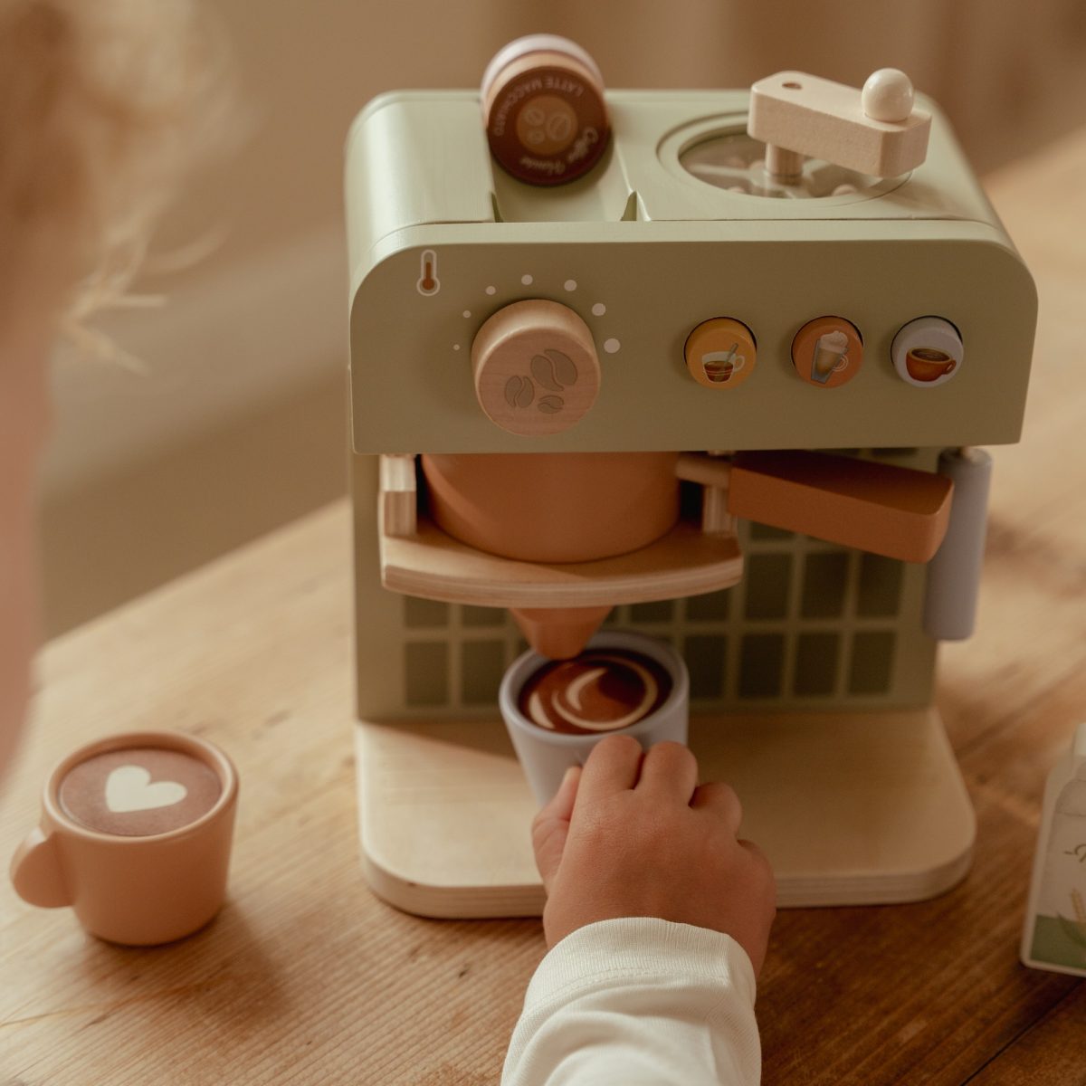 Little Dutch: drewniany ekspres do kawy - obrazek 2