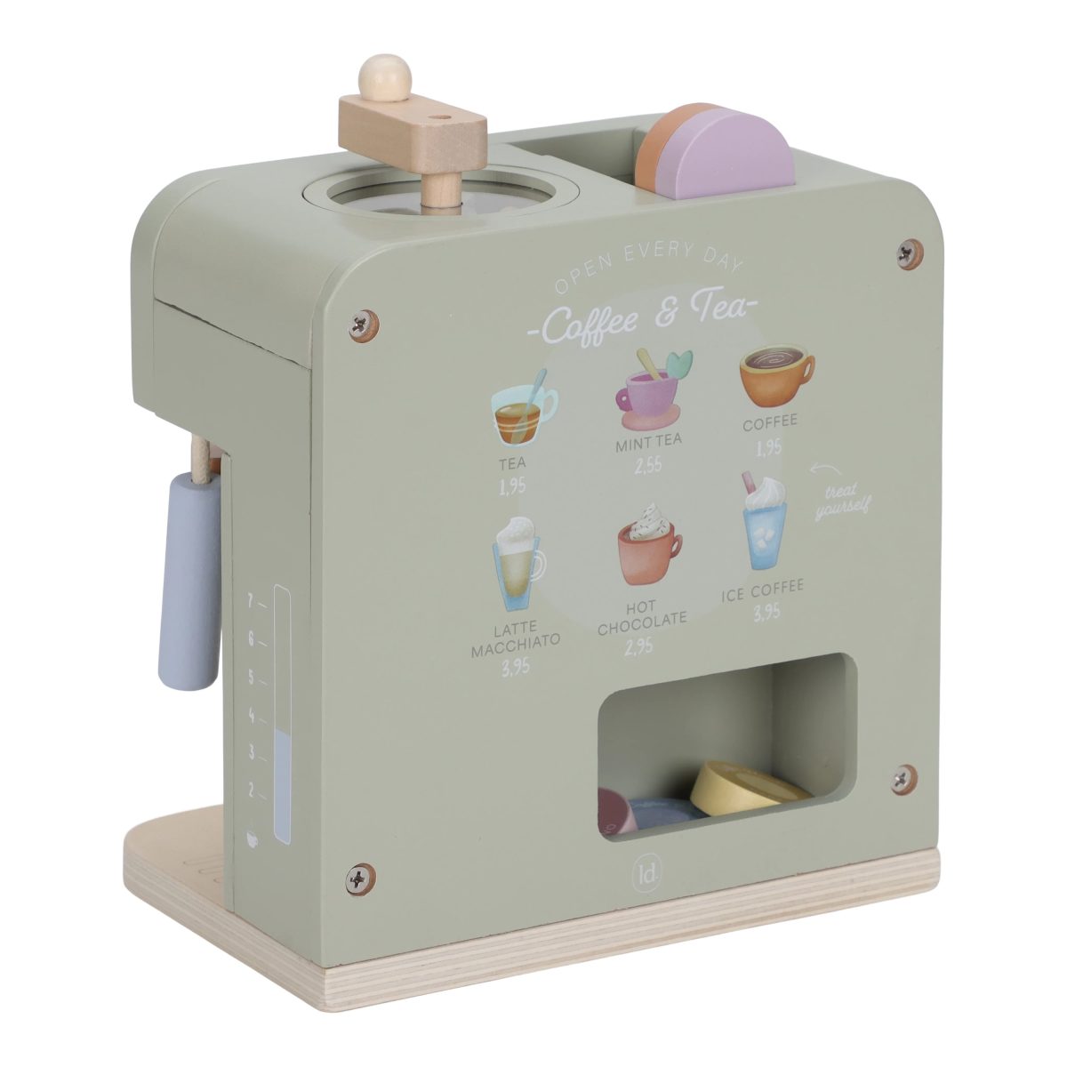 Little Dutch: drewniany ekspres do kawy - obrazek 4