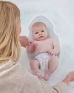 Shnuggle Leżaczek do Kąpieli Noworodka Blossom - obrazek 3