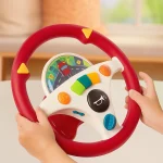 B.TOYS: muzyczna kierownica interaktywna B.toys dla dzieci Musical Driving Wheel - obrazek 2