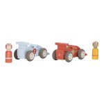 Little Dutch: drewniane samochody wyścigowe 2 sztuki - obrazek 3