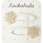Rockahula Kids: spinki do włosów 2 szt. Shimmer Snowflake - obrazek 3