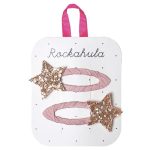 Rockahula Kids: spinki do włosów 2 szt. Starlight Pink