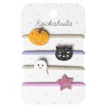 Rockahula Kids: 4 gumki do włosów Spooky Halloween