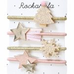 Rockahula Kids: 4 gumki do włosów Frosted Shimmer Xmas Tree - obrazek 2