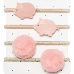 Rockahula Kids: 4 gumki do włosów Polly Pig - obrazek 2