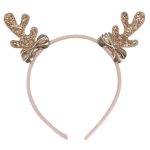 Rockahula Kids: opaska na włosy Rose Gold Reindeer Ears