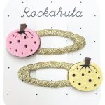 Rockahula Kids: spinki do włosów 2 szt. Spotty Pumpkin - obrazek 2