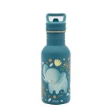 SASSI: Butelka stalowa na wodę bidon 500 ml Słonik