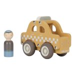 Little Dutch: drewniane autko taksówka