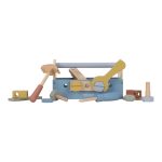 Little Dutch: drewniane narzędzia majsterkowicza zestaw skrzynka Toolbox - obrazek 3