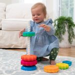 Fat Brain Toy: Zakręcona Wieża SpinAgain - obrazek 3