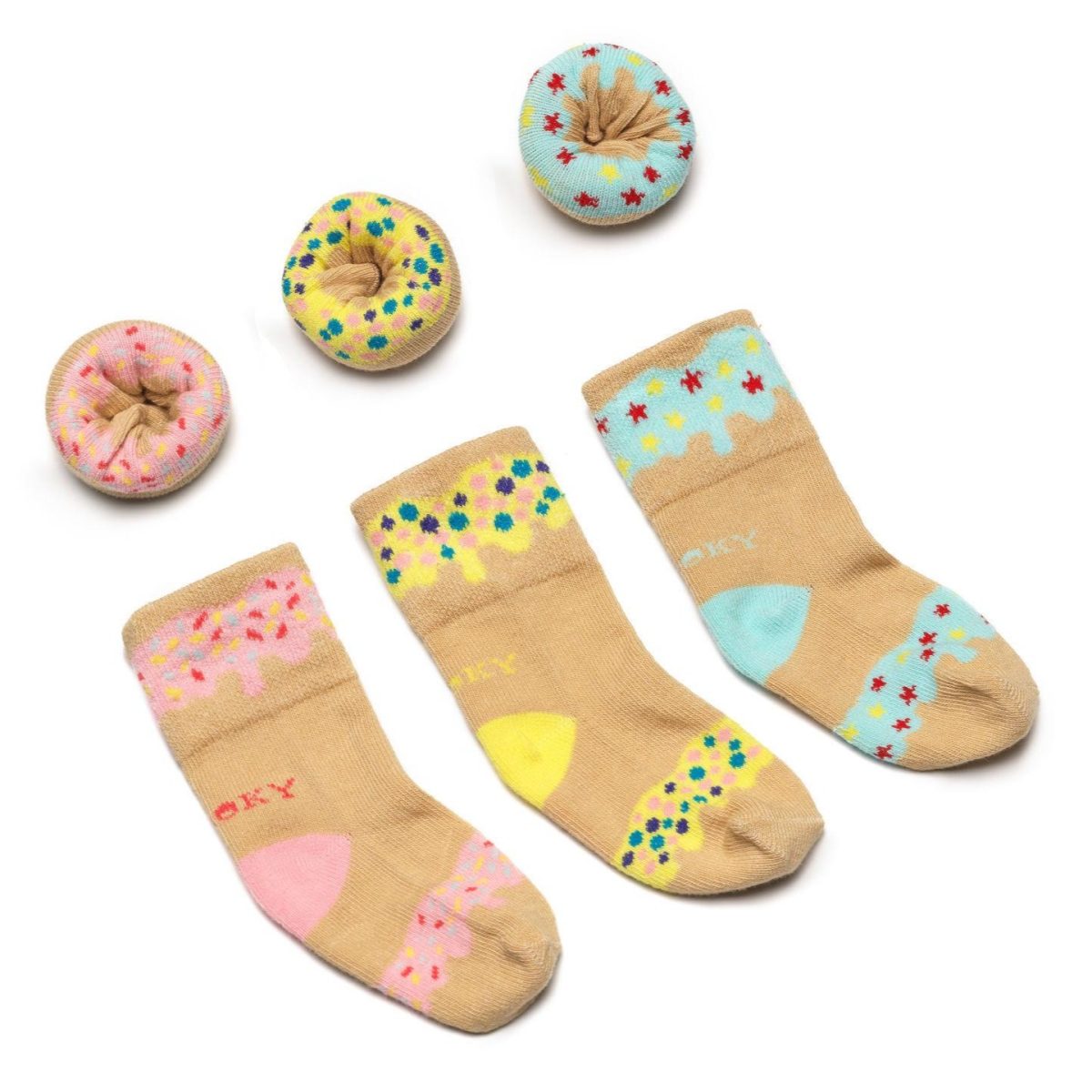 128332128332,1 Dooky: Gift DONUT skarpetki Tutti Frutti - obrazek 2