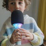 Kidywolf: Kidymic mikrofon do karaoke z modulacją zielony - obrazek 2