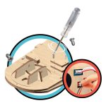 Buki: Elektroniczna mini koszykówka z grami zestaw do montażu 8+ - obrazek 7