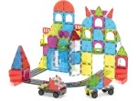 MAGNA-TILES: klocki magnetyczne City Center 110 el. - obrazek 2