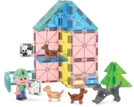 MAGNA-TILES: klocki magnetyczne Puppy Park 27 el. - obrazek 2