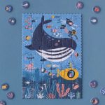 Londji®: Puzzle kieszonkowe z grą obserwacyjną Ocean 36 el. - obrazek 2