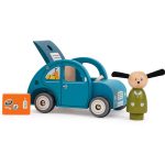 Moulin Roty: Drewniane autko psa Juliusa La Grande Famille