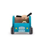 Moulin Roty: Drewniane autko psa Juliusa La Grande Famille - obrazek 4