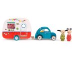 Moulin Roty: Drewniane autko psa Juliusa La Grande Famille - obrazek 5