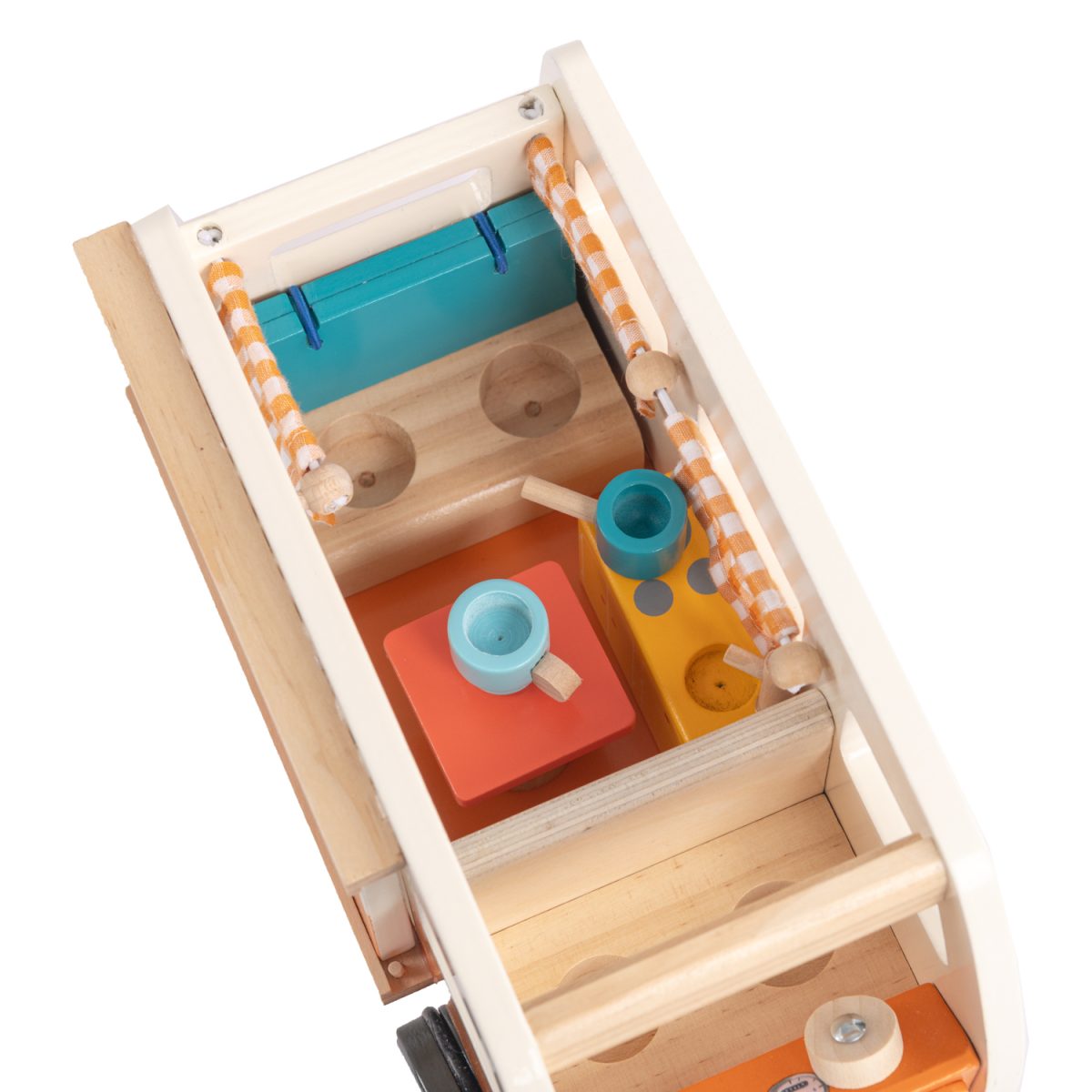 Moulin Roty: Drewniany minivan z wyposażeniem La Grande Famille - obrazek 3