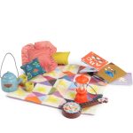 Moulin Roty: Koc piknikowy z akcesoriami LES MINOUCHKAS