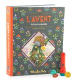 Moulin Roty: Kalendarz adwentowy LES MINOUCHKAS - projektor + 23 bajki - obrazek 3