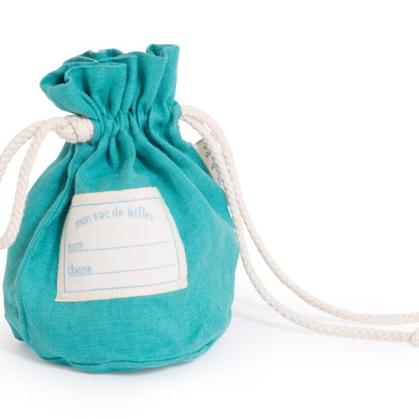 Moulin Roty: Sakiewka ze szklanymi kulkami do gry