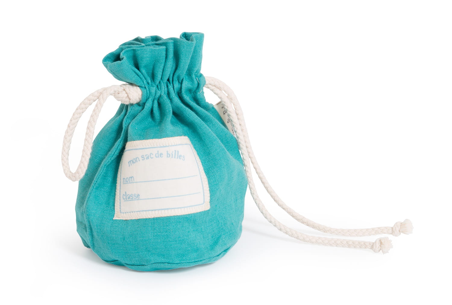 713120_1 Moulin Roty: Sakiewka ze szklanymi kulkami do gry - obrazek 1