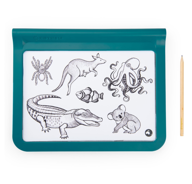 719200 Moulin Roty: Dwustronny tablet DOOKOŁA ŚWIATA 5+ - obrazek 1