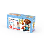 ChildGen: zestaw kreatywny 100% naturalna ciastolina i akcesoria PAW PALS Bohater Max Zawody - Praca