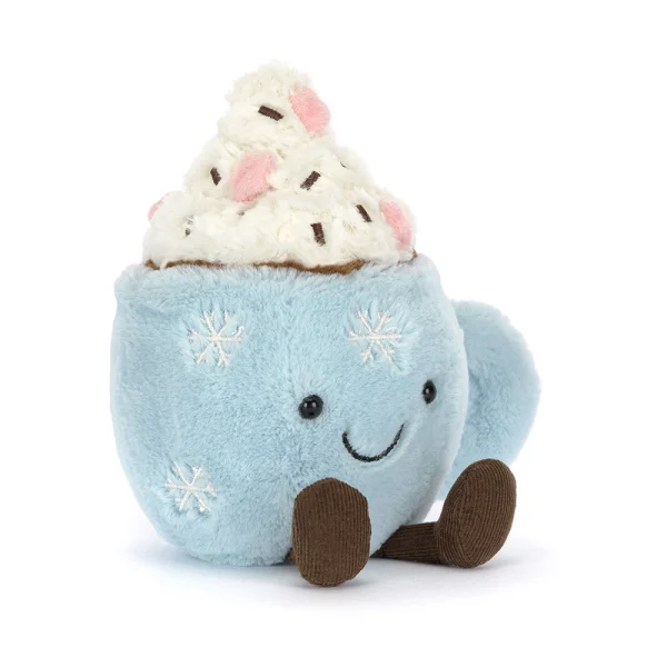JellyCat: Filiżanka Gorącej Czekolady z Piankami 21 cm