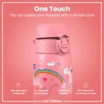 ION8: Butelka termiczna 500ml Unicorn Rainbows - obrazek 3