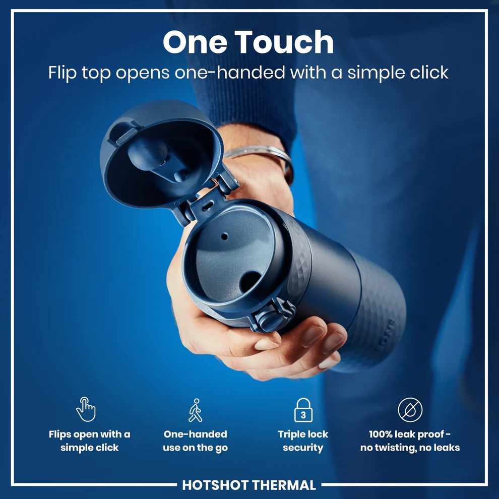 B0C9JYGDND.PT02 ION8: Butelka termiczna 360ml Double Wall Travel Mug Ash Navy - obrazek 2