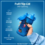 ION8: Butelka BIDON 350ml Playful Cats KOTKI - obrazek 2