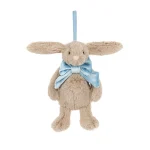 JellyCat: Króliczek Beżowy Zawieszka 13 cm - obrazek 2