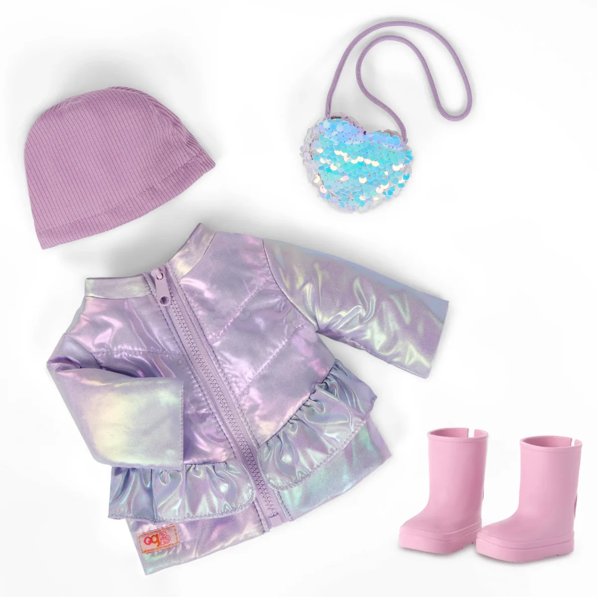 Our Generation: zestaw ubranek dla lalek – Wintery Glam - obrazek 1
