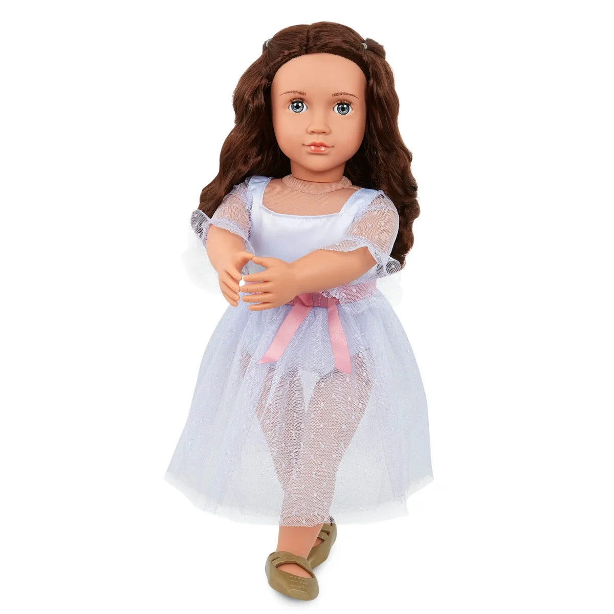 BD31350_DP_A Our Generation: lalka CLARA 46cm – baletnica z klasycznym DZIADKIEM do ORZECHÓW - obrazek 2